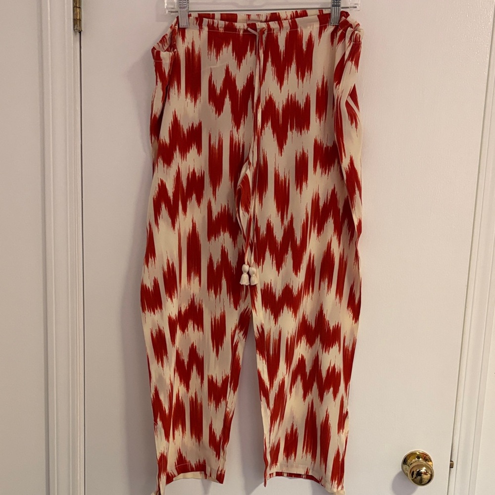 Figue cropped silk Women's Pants